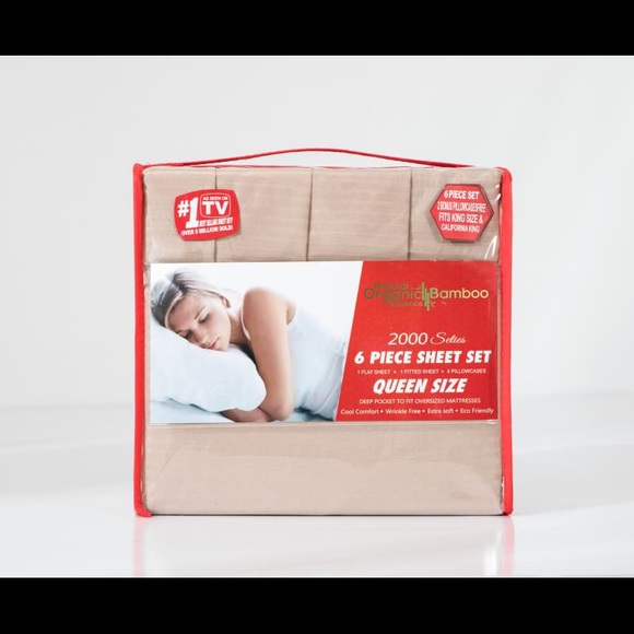 Lavender, Purple and Tan King Size Bedsheet - Picture 3 of 3